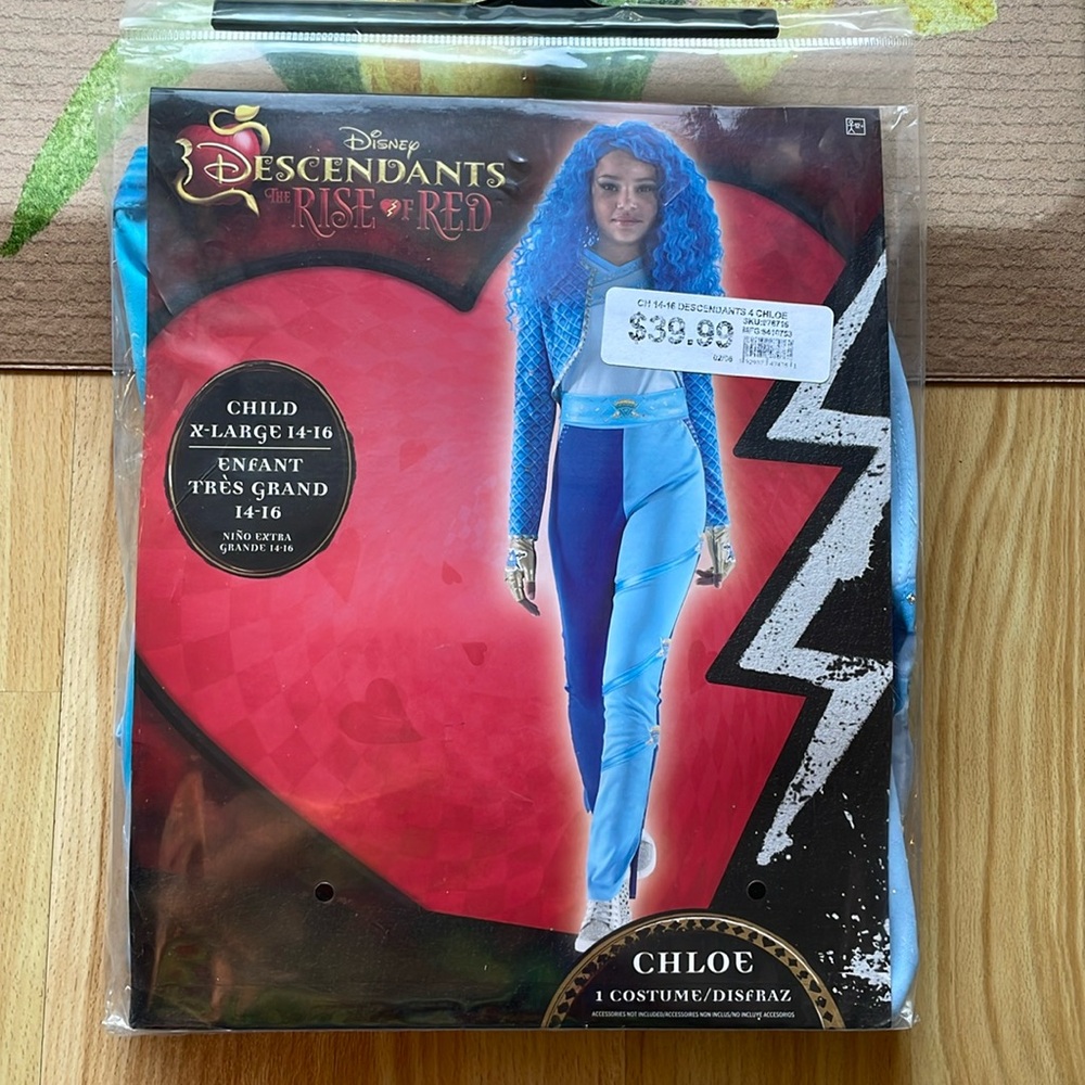 🍎DESCENDANTS🍎Rise of Red - CHLOE Halloween costume >> size Child XL (Juniors)
